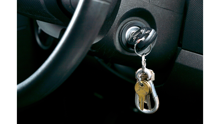 Car keys in the ignition