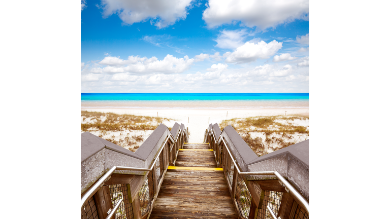 Destin beach in florida ar Henderson State Park