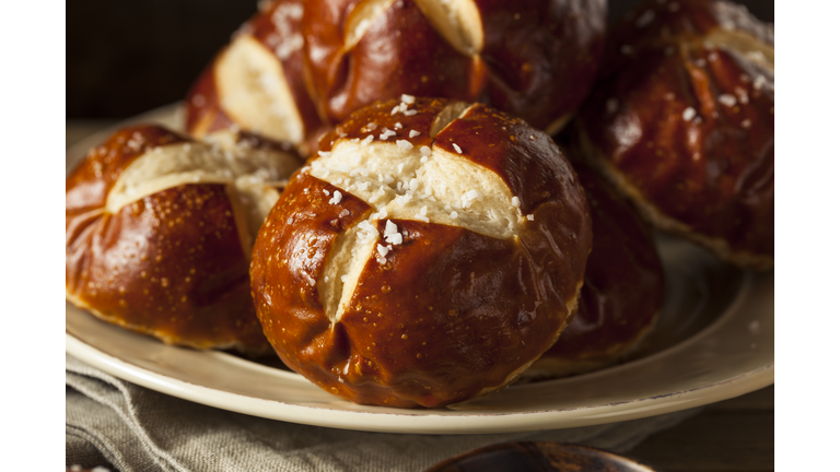 Homemade German Pretzels Rolls