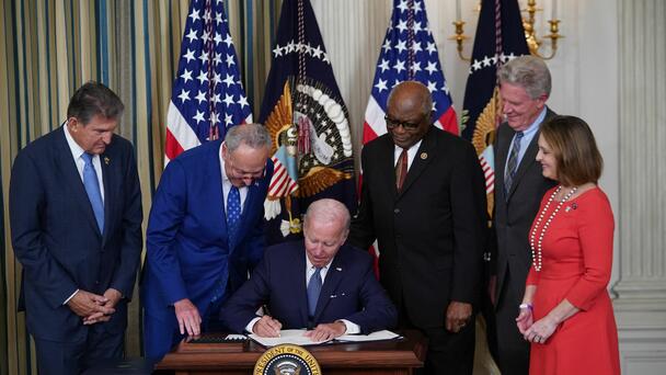 President Biden Signs $739 Billion Inflation Reduction Act