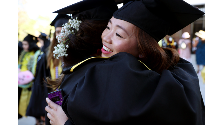 Cal State Los Angeles Holds Outdoor Graduation Ceremonies For Classes Of 2020-21