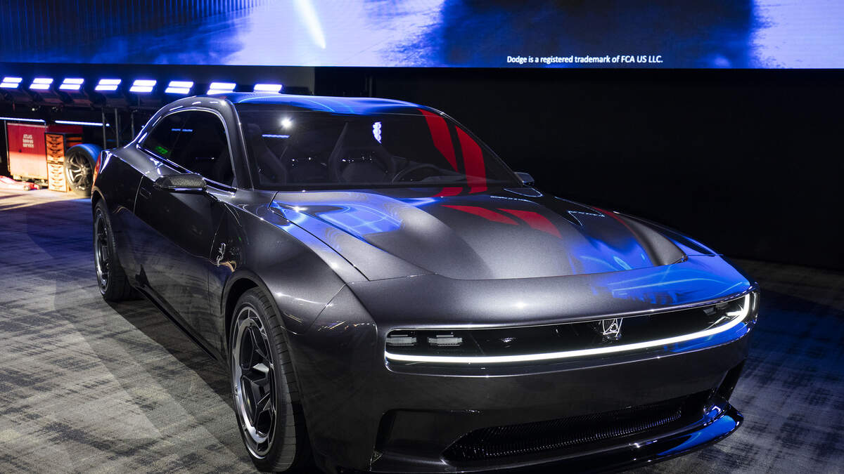 Dodge Unveils Souped Up Electric Muscle Car NewsRadio WIOD Manny Munoz