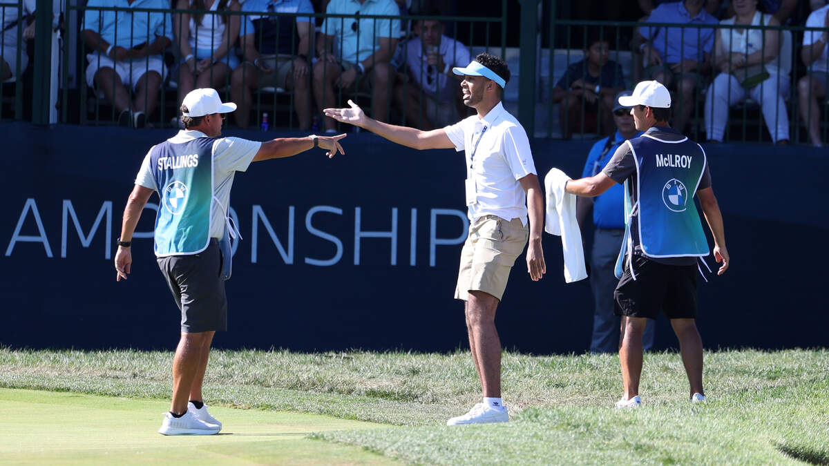 Fan Takes Over PGA Tournament With Remote Control Golf Ball WCOS