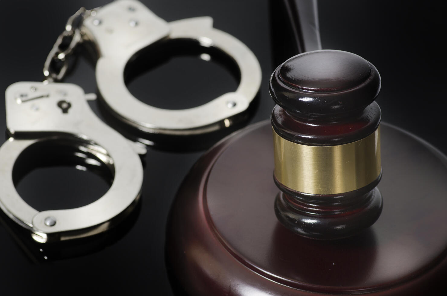 Law legal issue concept image gavel handscuffs