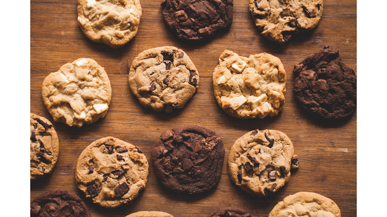 Baking cookies