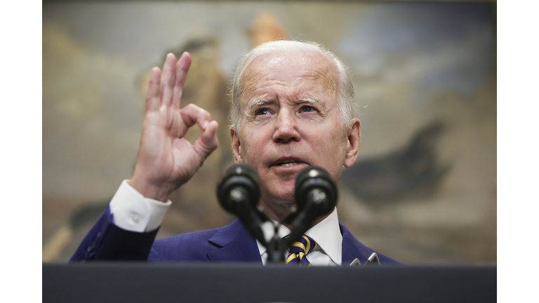 President Biden Delivers Remarks At The White House