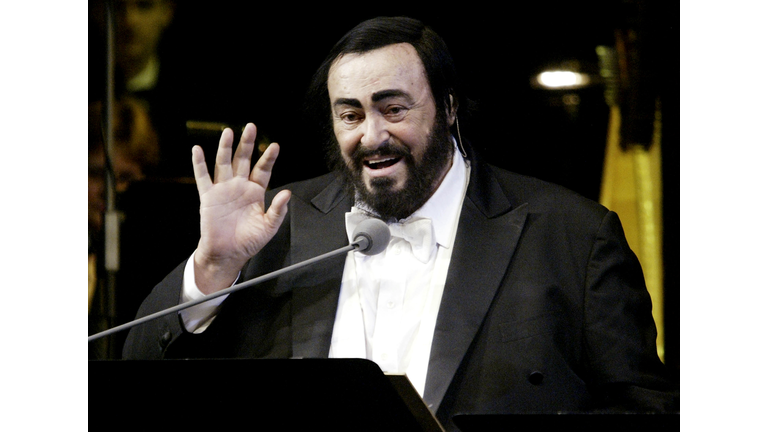 Luciano Pavarotti Concert In Moscow