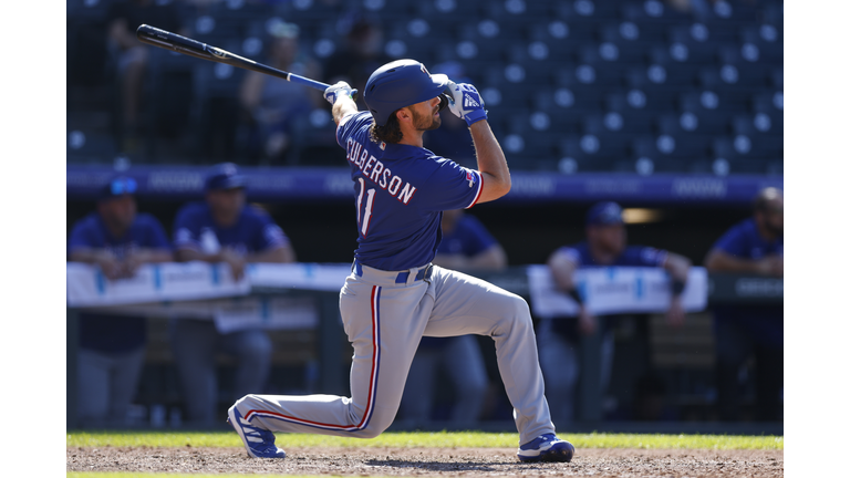 Texas Rangers v Colorado Rockies