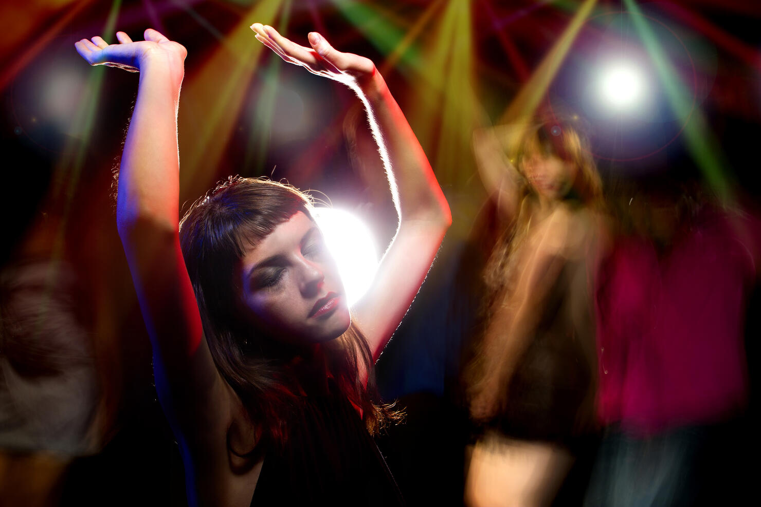 Intoxicated Female in a Nightclub