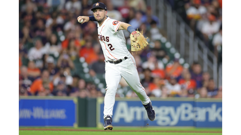 Ryno Sports Alex Bregman Houston Name & Number (Front & Back) T-Shirt