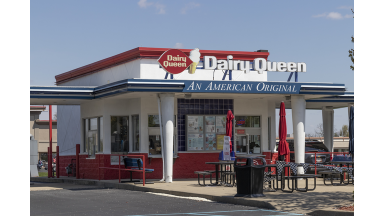 Dairy Queen restaurant. DQ is a subsidiary of Berkshire Hathaway.