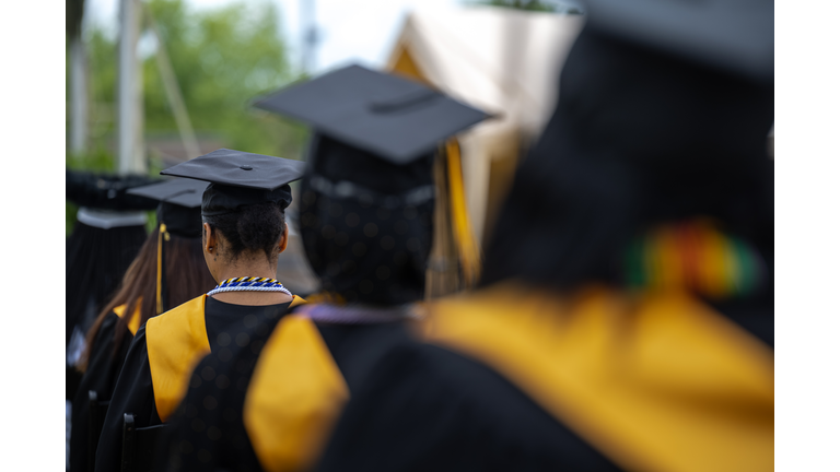 High School Holds Makeup Ceremony For 2020 Graduates