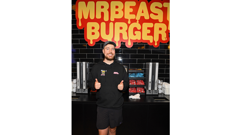 Global YouTube Star MrBeast Launches First Physical MrBeast Burger Restaurant At American Dream