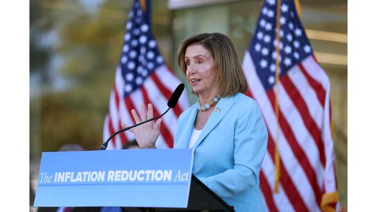 Speaker Pelosi Holds A Press Conference On Prescription Drugs And Lower Health Care Costs