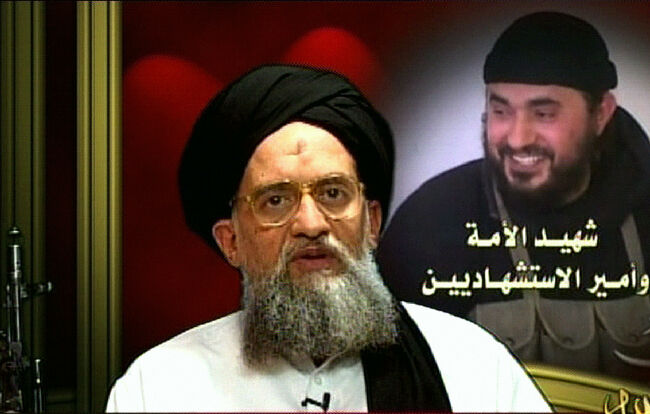 An image grab taken from Qatar-based Al-