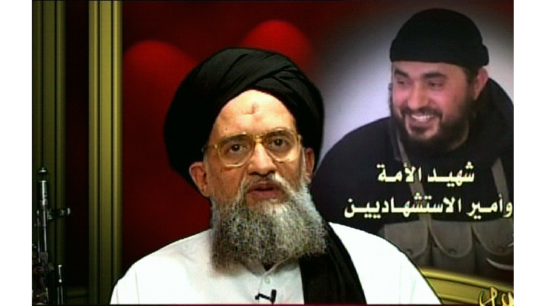 An image grab taken from Qatar-based Al-