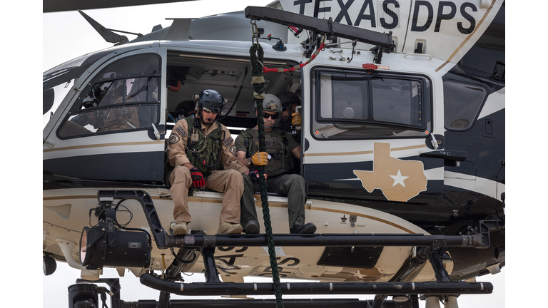 Austin Tactical EMS and SWAT Team Members Train During Continued Heatwave In Texas