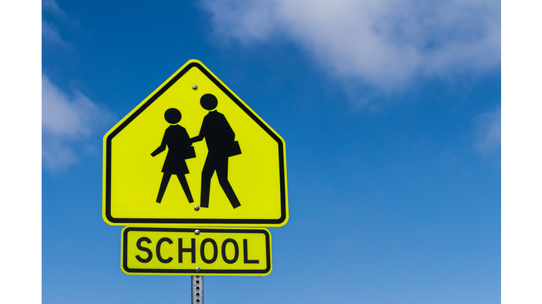 School Warning Sign