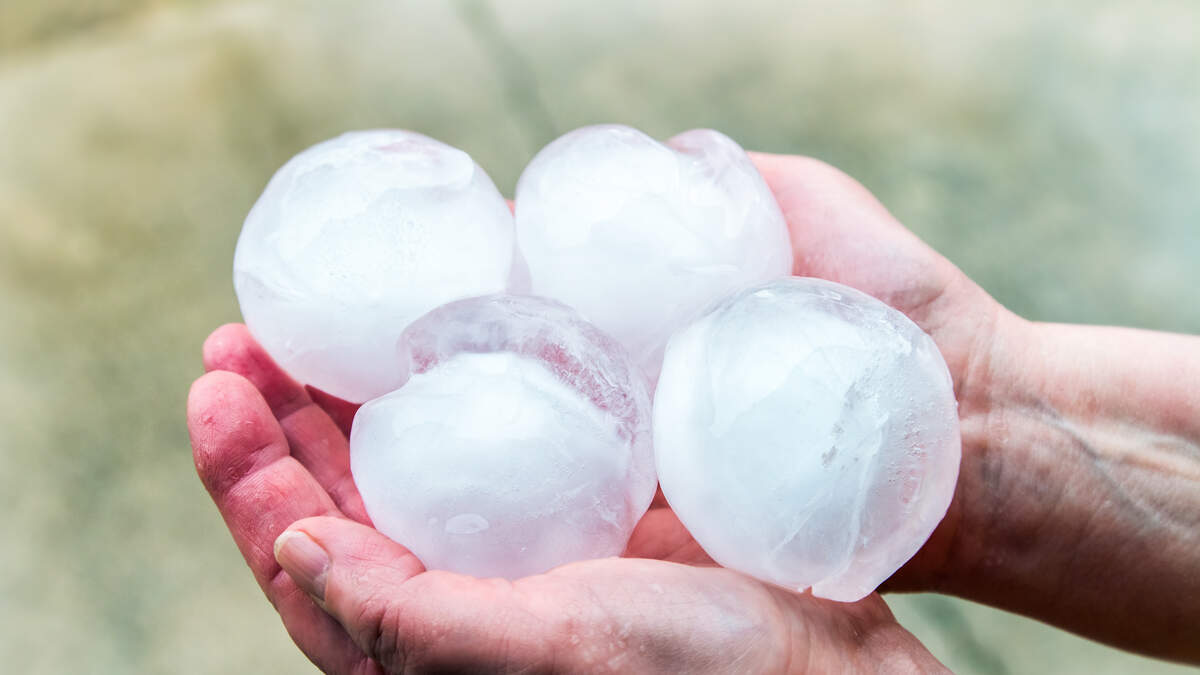 Massive melon-size hail could be a Texas record | 700WLW | Mike McConnell