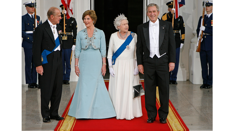 President Bush Hosts Queen Elizabeth At The White House