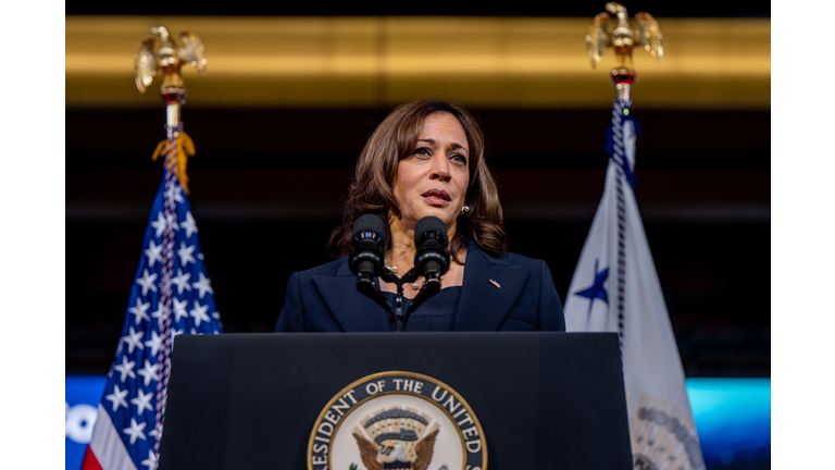 Vice President Harris Addresses  National Baptist Convention In Houston