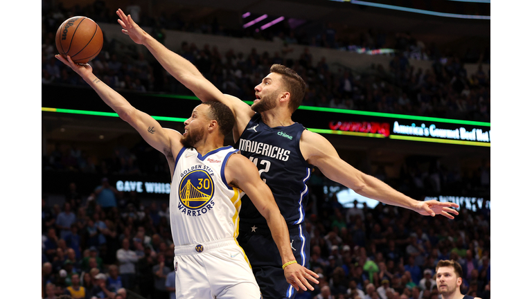 Golden State Warriors v Dallas Mavericks - Game Three