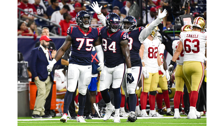 San Francisco 49ers v Houston Texans