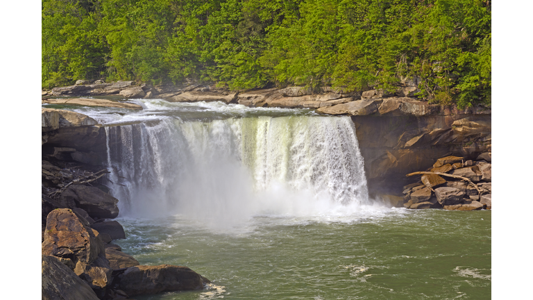 Dramatic Falls in the Spring