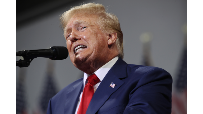 Former President Trump Holds Campaign Rally In Pennsylvania To Support Local Candidates