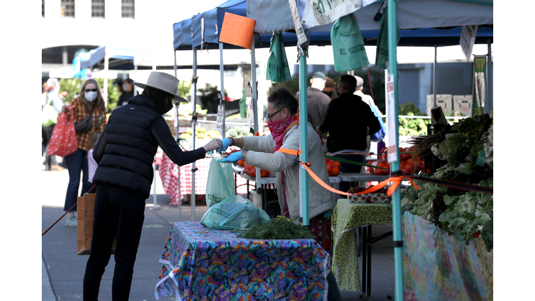 Farmers Markets Offer Safe Havens For Shoppers During COVID-19 Pandemic