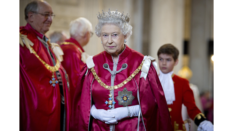 The Queen And The Duke Of Edinburgh Attend A Service For The Order Of The British Empire At St Paul's Cathedral