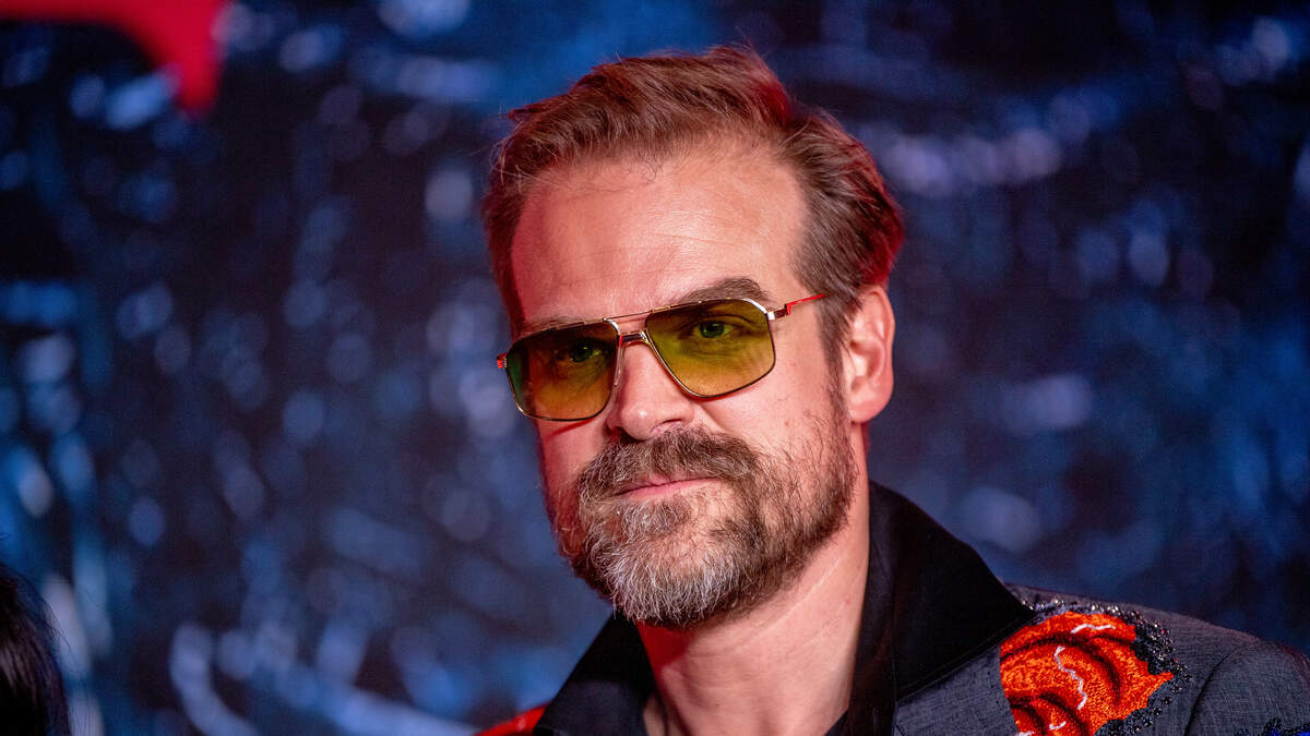 Movies First Look at David Harbour as a Badass Santa Claus! 94.5 The