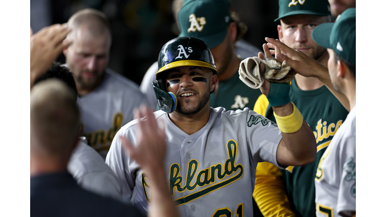 Oakland Athletics v Texas Rangers