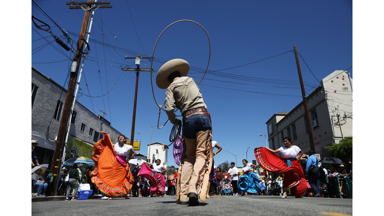 Mexican Americans Celebrate Mexican Independence Day In LA Area