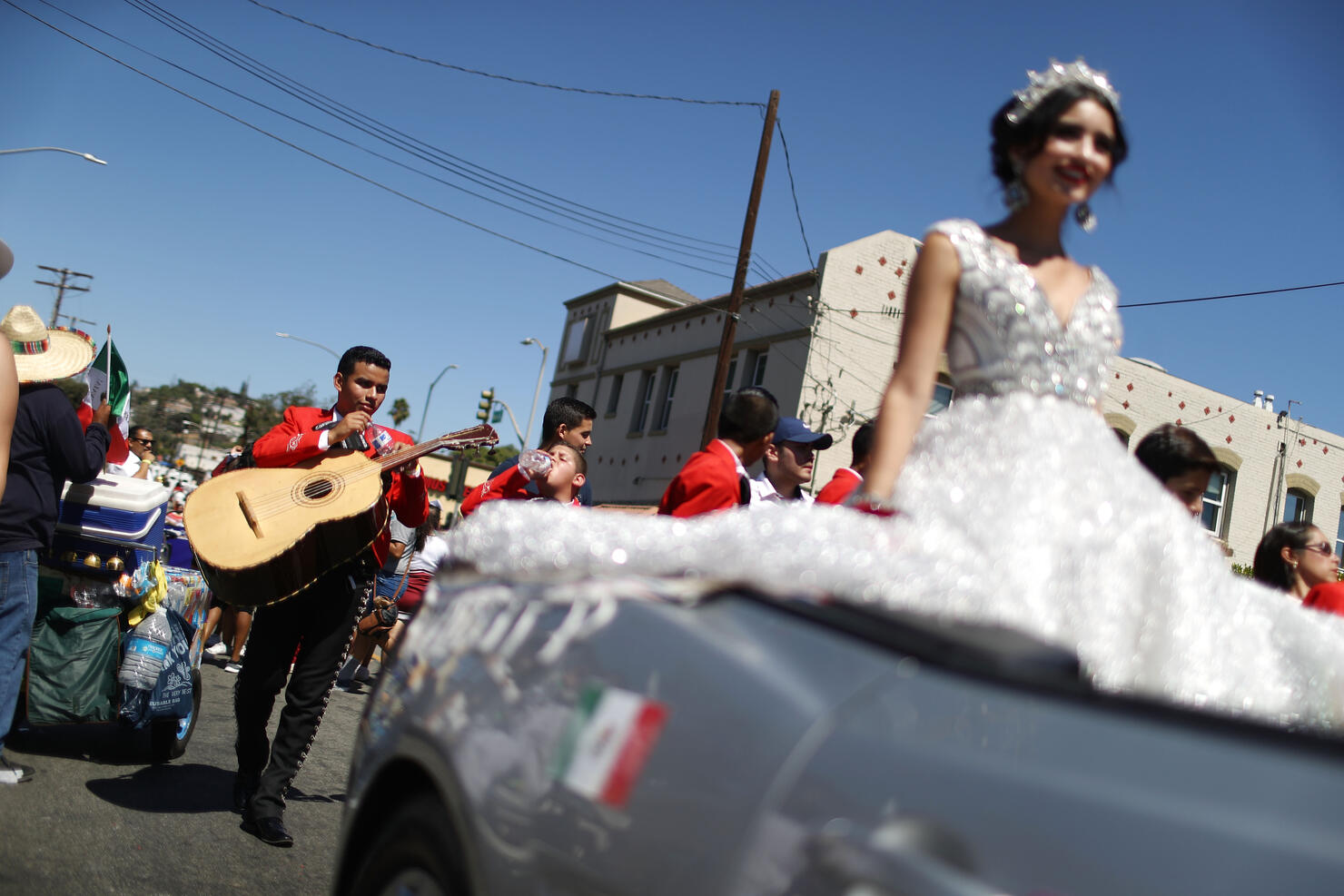 Mexican Americans Celebrate Mexican Independence Day In LA Area