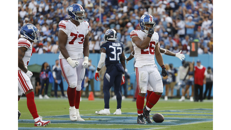 New York Giants v Tennessee Titans