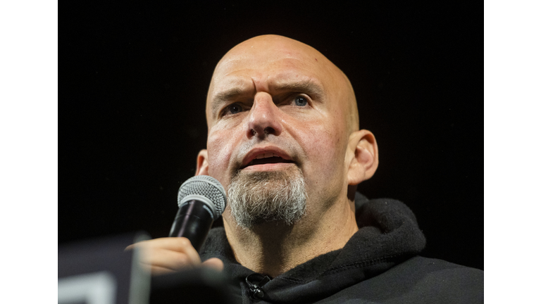 Democratic Senate Candidate John Fetterman Holds Campaign Rally In Erie, PA