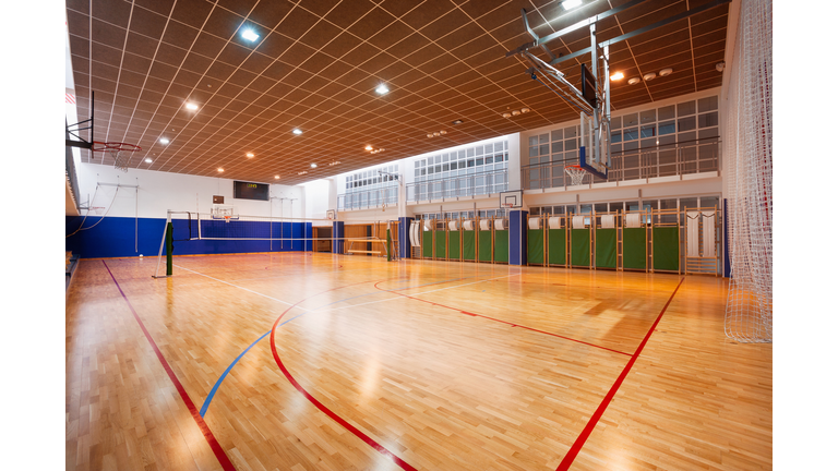 School gymnasium