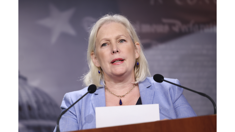 Senate Democrats Hold Press Conference On Reproductive Rights