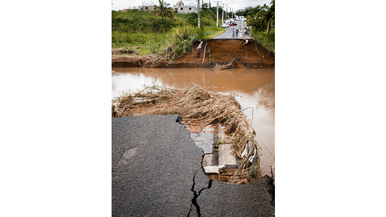 FRANCE-OVERSEAS-GUADELOUPE-WEATHER-STORM-FIONA