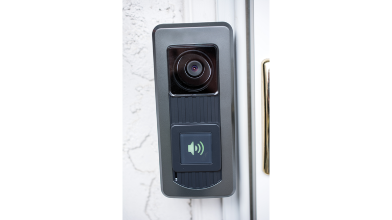 Door bell bluetooth security camera