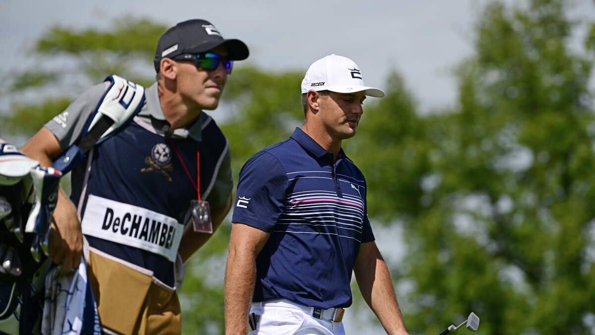 Bryson DeChambeau Clotheslined By Rope During LIV Chicago Tourney ...