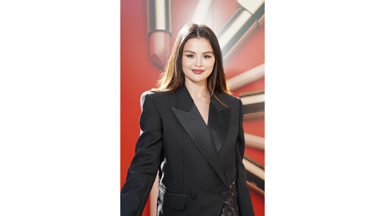 Selena Gomez Celebrates The Launch Of Rare Beauty's Kind Words Matte Lipstick And Liner Collection