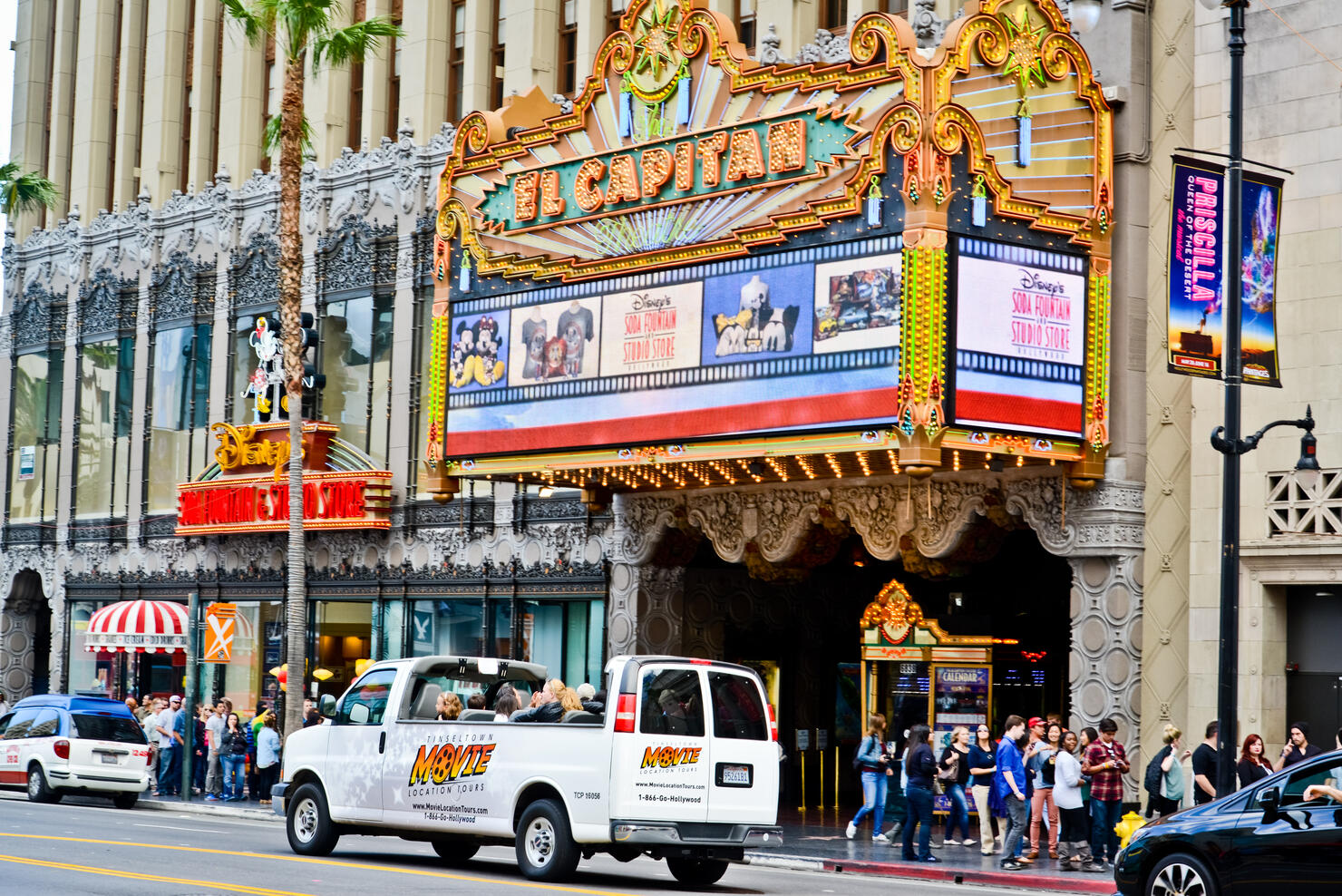 El Capitan Theatre on Hollywood Boulevard