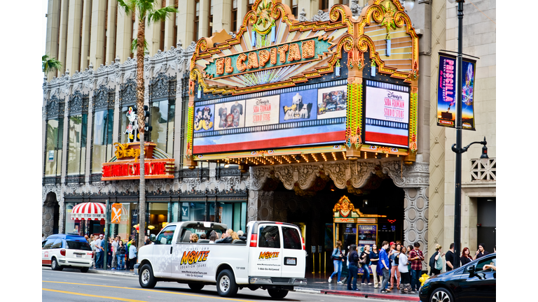 El Capitan Theatre on Hollywood Boulevard