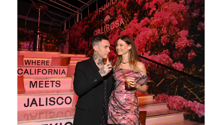Adam Levine And Behati Prinsloo Host CALIROSA Tequila's LA Launch Party