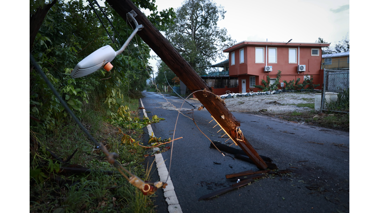 Hurricane Fiona Hits Puerto Rico, Knocking Out Power Across The Island