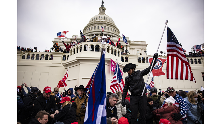 Trump Supporters Hold "Stop The Steal" Rally In DC Amid Ratification Of Presidential Election