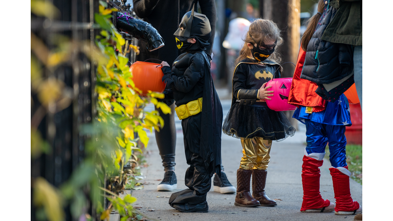 Halloween Celebrated In New York City Amid Coronavirus Pandemic