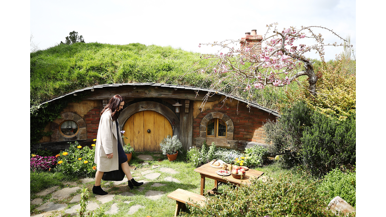 New Zealand PM Jacinda Ardern Tours Hobbiton